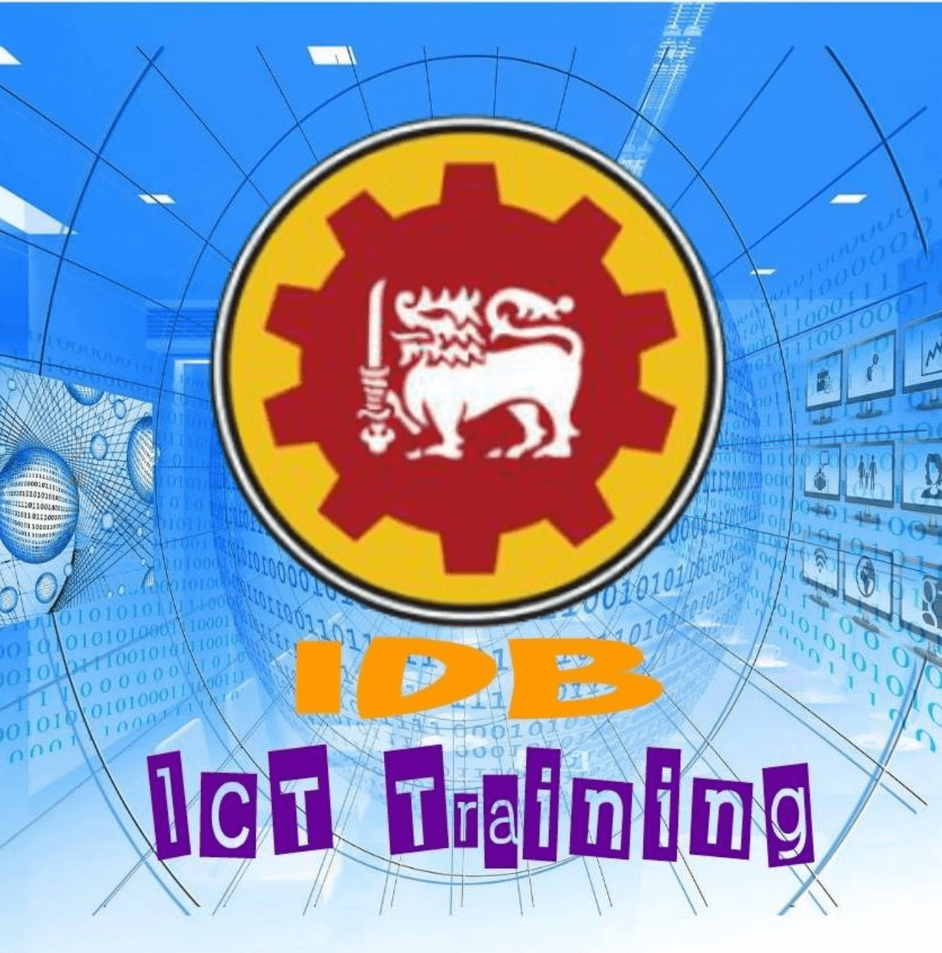 AppMarketing.lk Client IDB ICT Training Logo