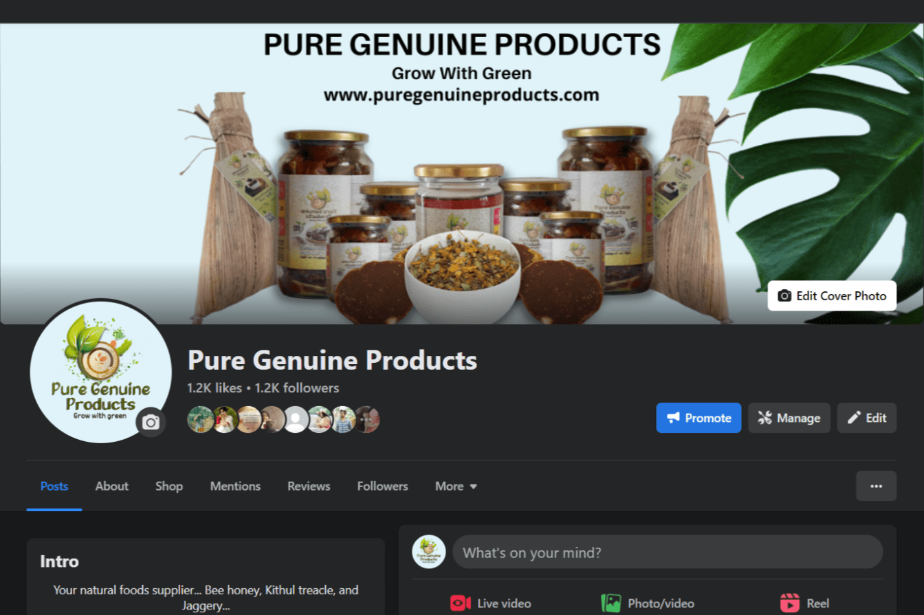 AppMarketing.lk Client Pure Genuine Products 01